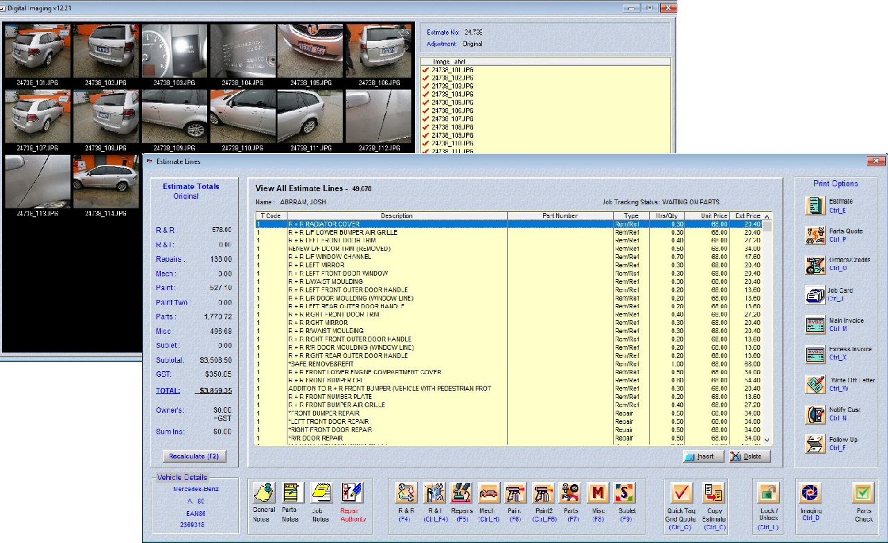 Screenshot - Panel N' Paint Software Program